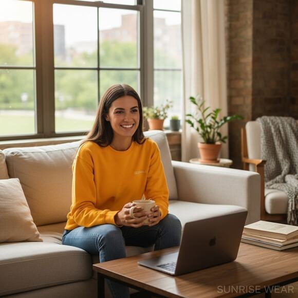 Women’s Athleisure Comfort Core TwinSet For Days Sweatshirt& Free Assembly Top S - Picture 7 of 13